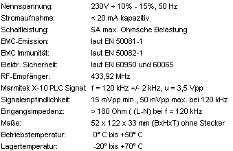 S0-Recorder - Marmitek X10 Transceiver TM13 Datenblatt